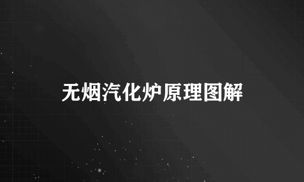 无烟汽化炉原理图解