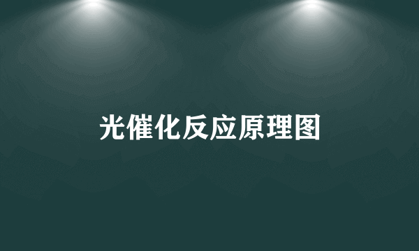 光催化反应原理图