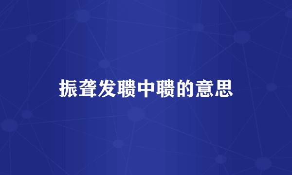 振聋发聩中聩的意思