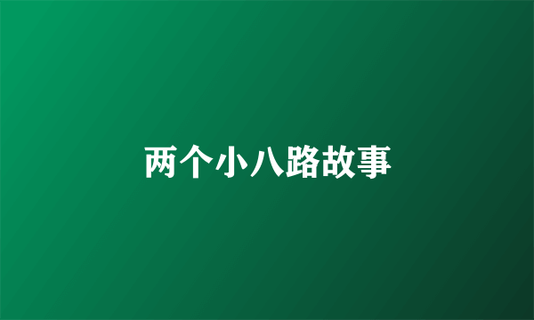 两个小八路故事
