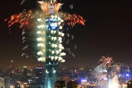 台湾101大厦高度是多少米？