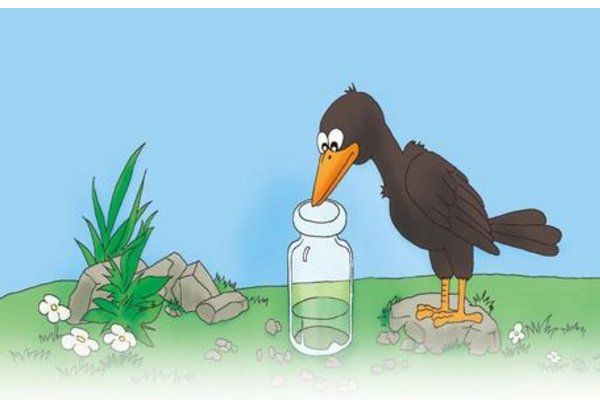 乌鸦喝水的三种办法