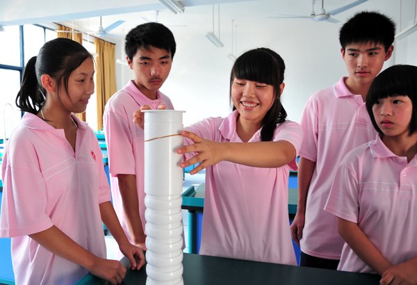 宜昌市上海中学的校园简介