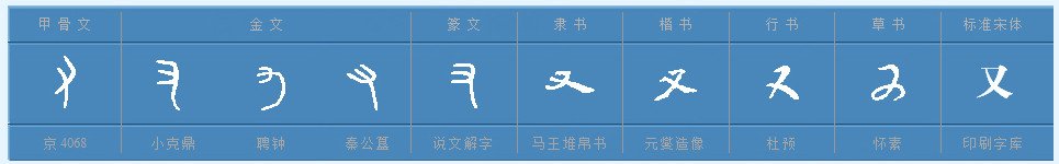 又字怎么组词
