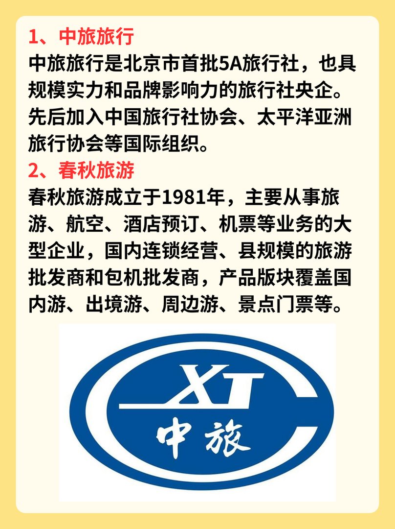 哪个旅行社口碑好