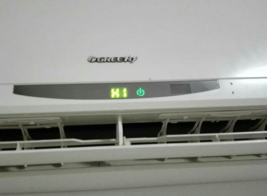 格力空调显示h1 什么意思 是不是故障了?