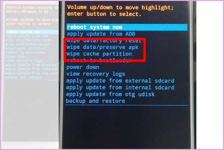 手机点击reboot system now重启还是进入那个英文界面啊。。怎么办？