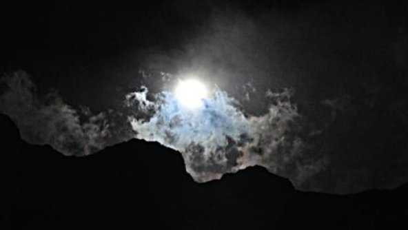 谁无暴风劲雨时，守得云开见月明.解析