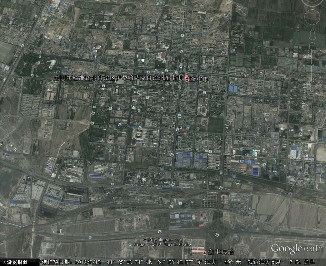 有奎屯市的地图嘛?
