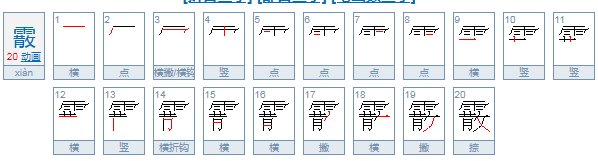 大家把霰弹枪的霰字念xian还是san?