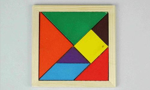 七巧板怎样拼成正方形