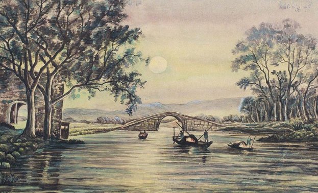 深秋帘幕千家雨，落日楼台一笛风。什么意思