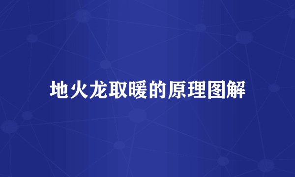 地火龙取暖的原理图解