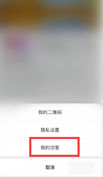 怎么看快手主页访客记录？