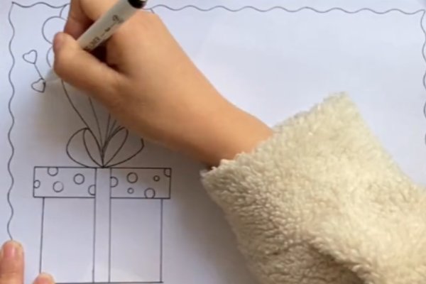 儿童感恩节怎么画简笔画