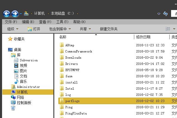 ★路径 C:\PerfLogs 中的文件夹 PerfLogs 是什么意思？有什么用处？…★