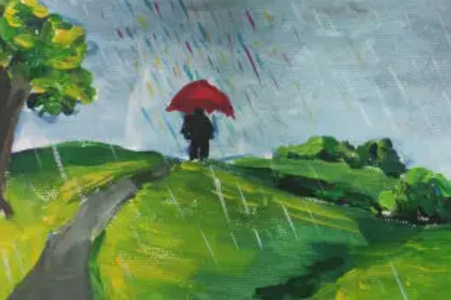 清明时节雨纷纷，路上行人欲断魂。