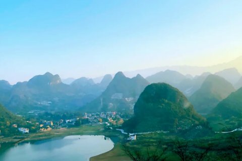 桂林山水的诗句