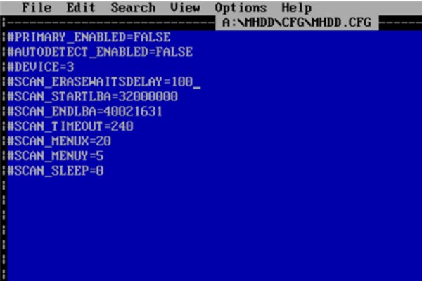 mhdd检测硬盘怎么检测？