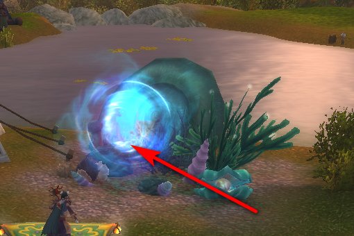 WOW去往无底海渊的在哪里?