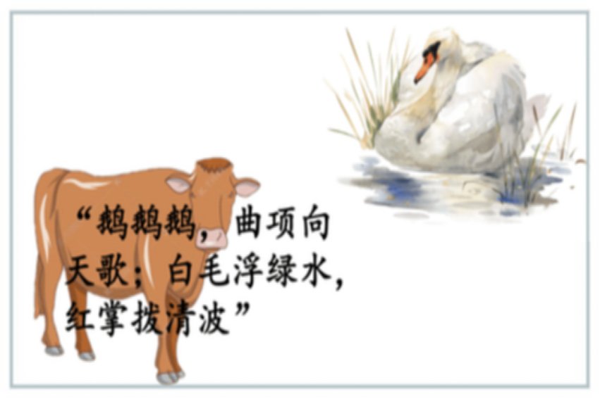 四年级上册《牛和鹅》生字组词