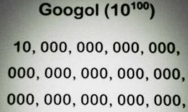 一古戈尔有几个零？