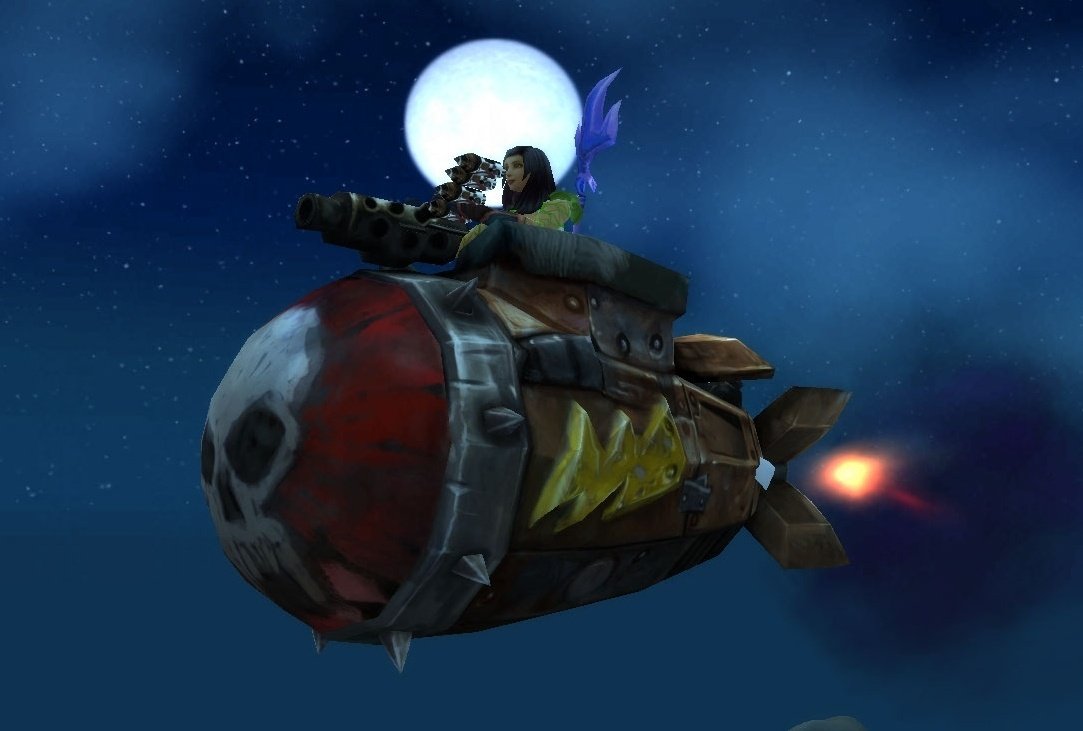 魔兽世界 火箭头坐骑怎么出 求图片