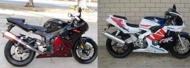 本田RVF40035期与CBR40029期的对比