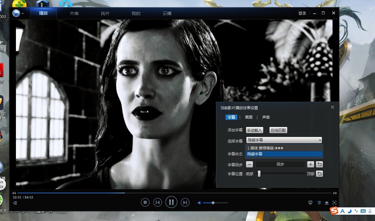 请问大家谁有电影《罪恶之城2》的字幕或者带字幕的电影？