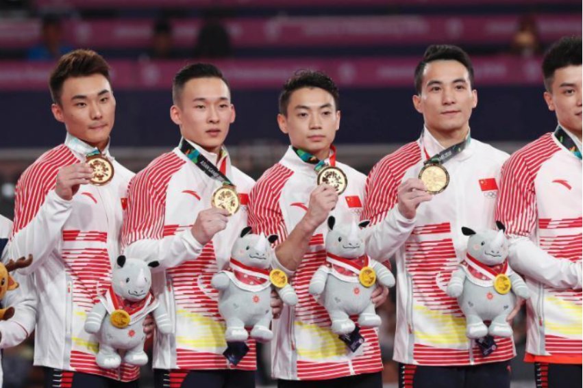 中国11～18届亚运会金牌数量