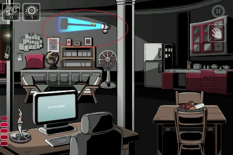 roombreak第三关用锤子锤钥匙影子顶端为什么墙不裂开，还出现失败，提示也已经用完了。