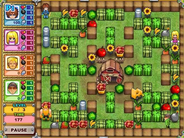 Q版泡泡堂5无敌版的操作攻略