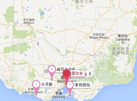 墨尔本哪个国家的首都?