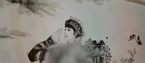 大理网友吐槽宣传画低俗，这副宣传画如何低俗？