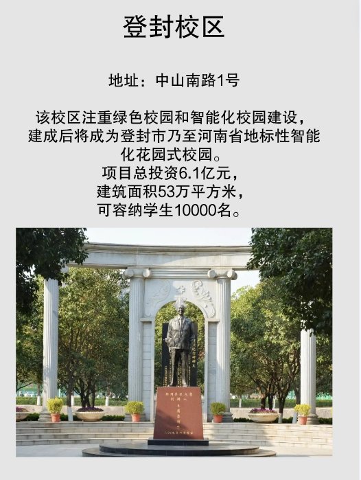 郑州大学西亚斯学院有几个校区
