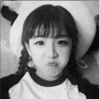 黑白QQ头像照片