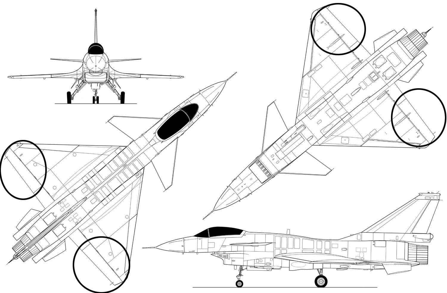 僚机副翼是飞机哪个部位？