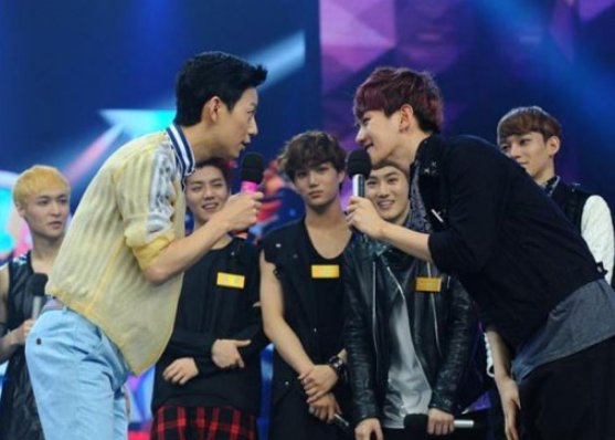 exo上《快乐大本营》是哪几期？