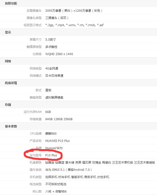 华为p10和p10plus的区别是什么？