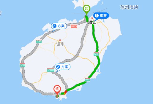 海口到三亚的交通方式有几种