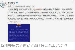 四川安岳男子趁妻子熟睡是如何将其杀害的？