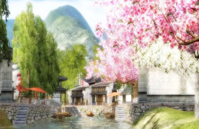 桃花坞用英语怎么说