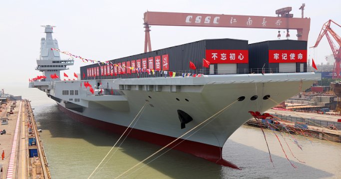 中国有几艘航母？