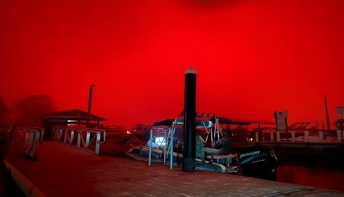 天空变红了是什么征兆