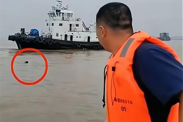 江苏镇江一男子为回老家竟用一块木板横渡长江，此男子为何会这样回家？