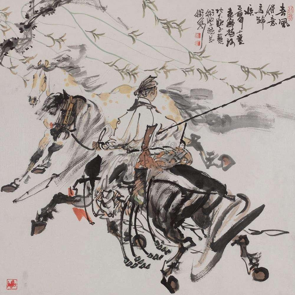 “春风得意马蹄轻”是什么意思？