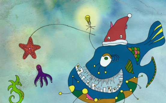 灯笼鱼发光器官起源于什么？