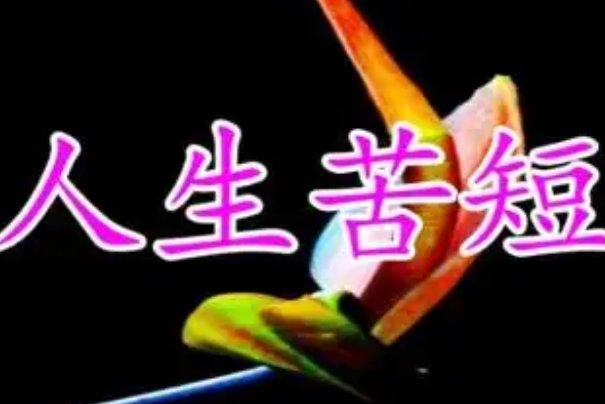 人生苦短歌曲原唱