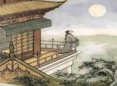 夜宿山寺古诗的意思