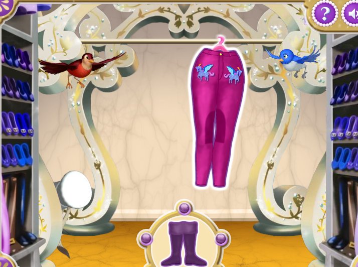 《索菲亚皇家礼服》小游戏攻略？